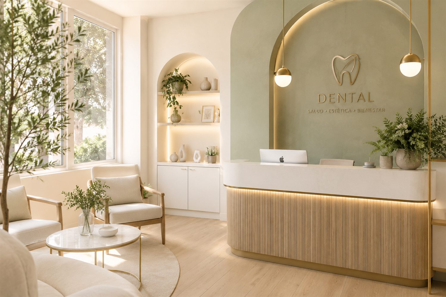Recepción de Clínica Dental Narela